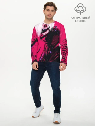 Мужской лонгслив базовый / Токийский Гуль