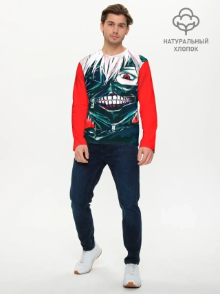 Мужской лонгслив базовый / Токийский Гуль