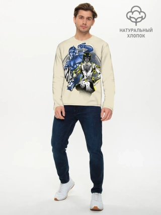 Мужской лонгслив базовый / JoJo Bizarre Adventure