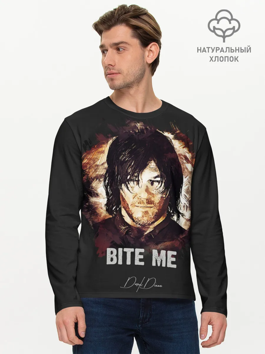 Мужской лонгслив базовый / Ходячие мертвецы