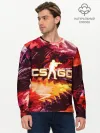 Мужской лонгслив базовый / CS GO