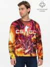 Мужской лонгслив базовый / CS GO