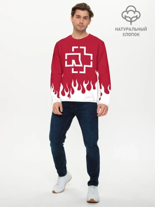 Мужской лонгслив базовый / Rammstein