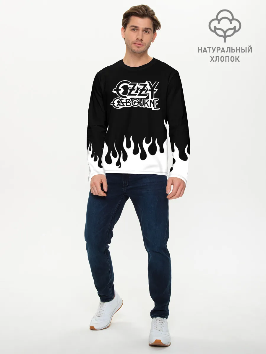 Мужской лонгслив базовый / Ozzy Osbourne