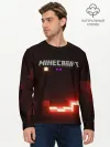 Мужской лонгслив базовый / MINECRAFT