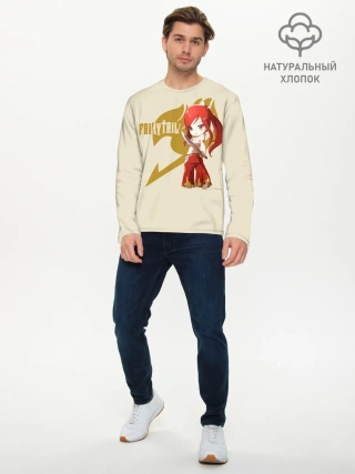 Мужской лонгслив базовый / Хвост Феи