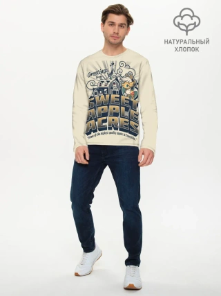 Мужской лонгслив базовый / My little pony sweet