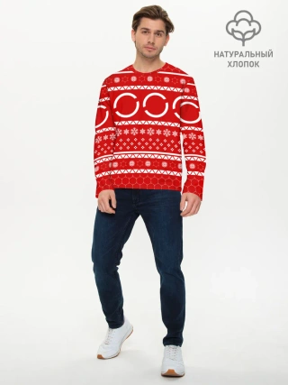 Мужской лонгслив базовый / СВИТЕР DETROIT BECOME HUMAN