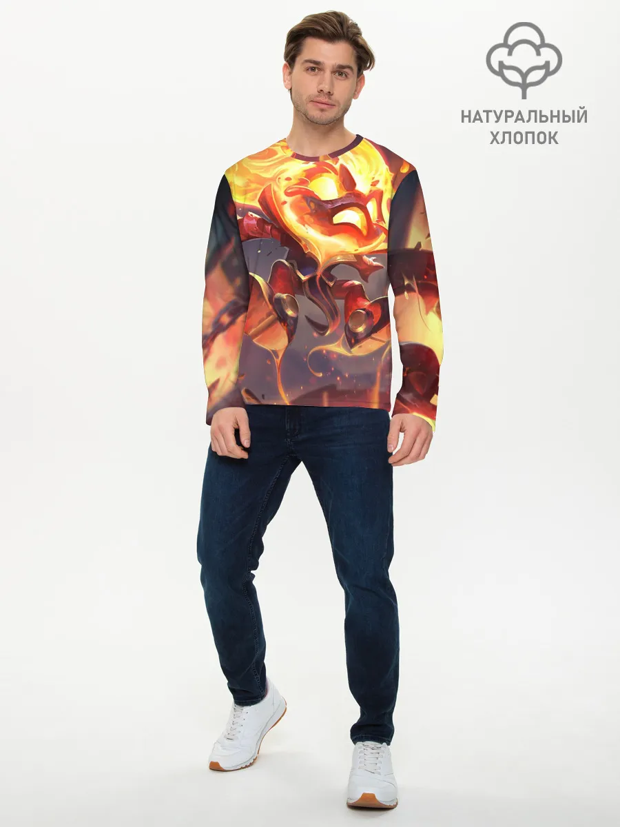 Мужской лонгслив базовый / League Of Legends