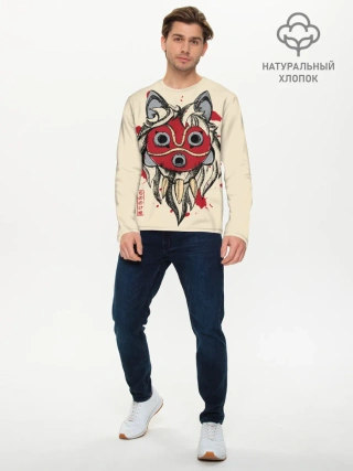 Мужской лонгслив базовый / Princess Mononoke