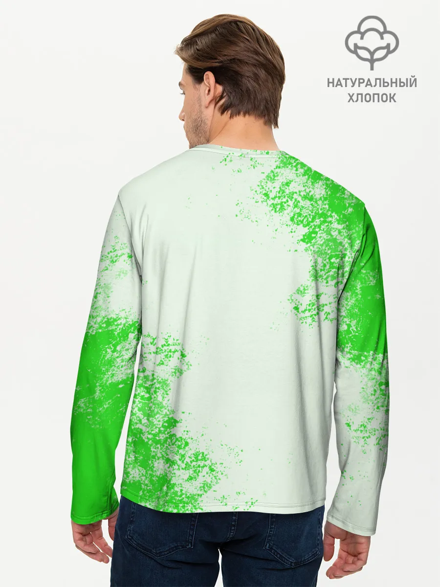 Мужской лонгслив базовый / MINECRAFT CREEPER