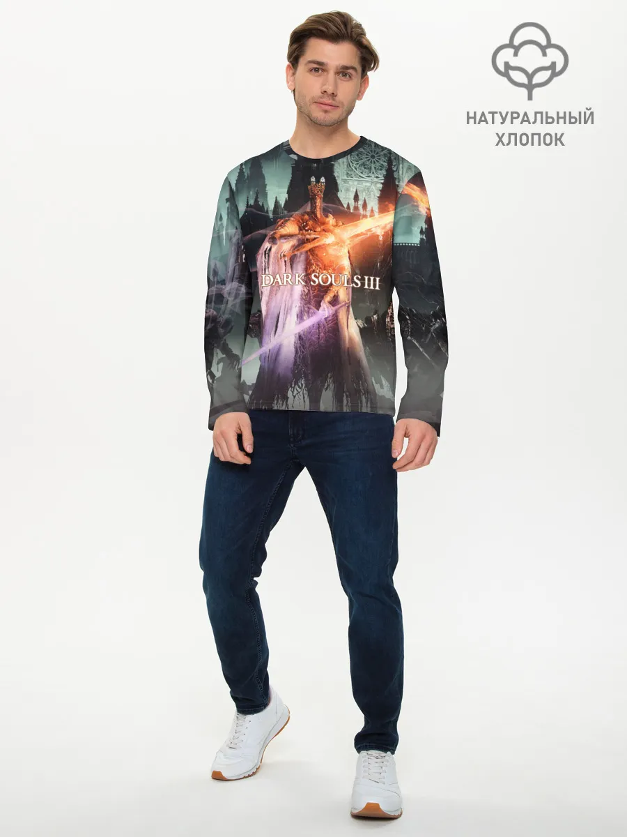 Мужской лонгслив базовый / Dark Souls 3 Pontiff Sulyvahn