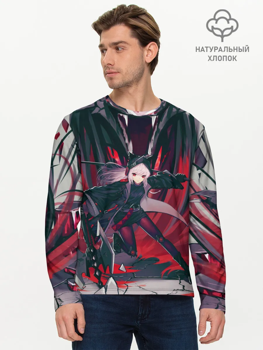 Мужской лонгслив базовый / Pixiv Fantasia Anastasia