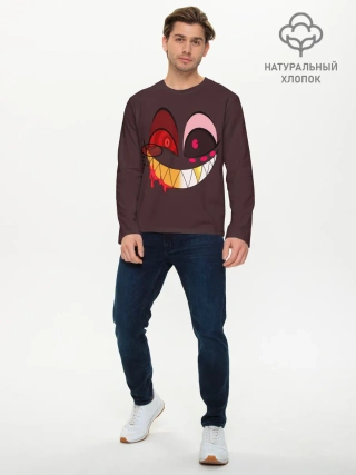 Мужской лонгслив базовый / Отель Хазбин