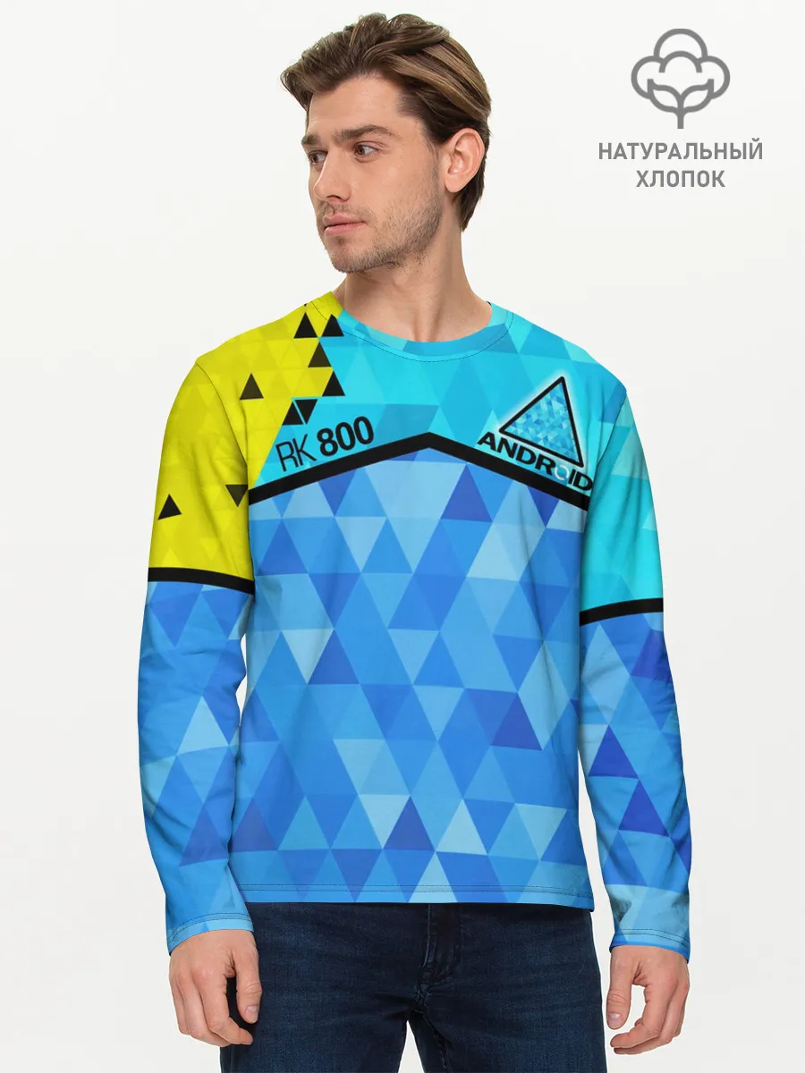 Мужской лонгслив базовый / DETROIT: BECOME HUMAN.