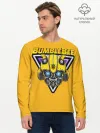 Мужской лонгслив базовый / Трансформеры Bumblebee