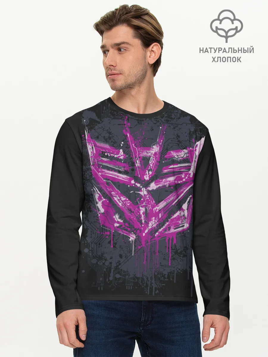 Мужской лонгслив базовый / Transformers