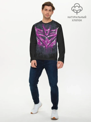 Мужской лонгслив базовый / Transformers
