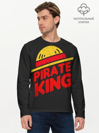 Мужской лонгслив базовый / One Piece Pirate King