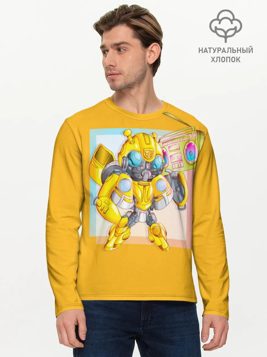 Мужской лонгслив базовый / Transformers