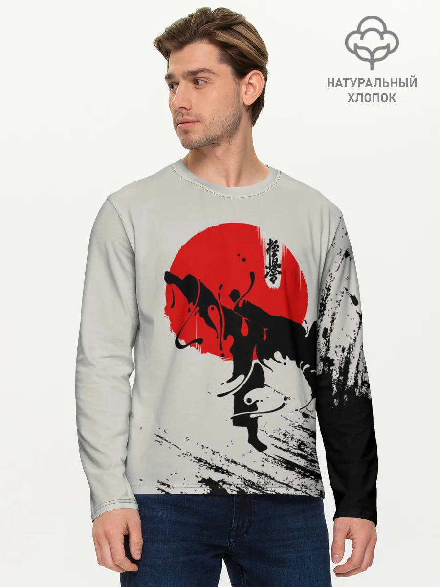 Мужской лонгслив базовый / Kyokushinkai Karate