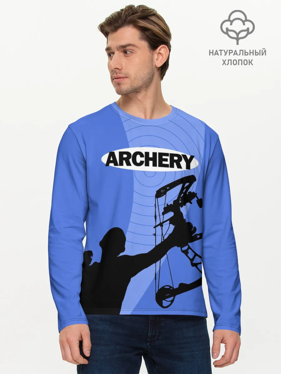 Мужской лонгслив базовый / Archery