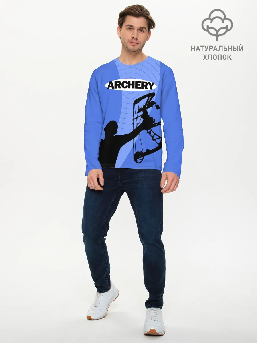 Мужской лонгслив базовый / Archery