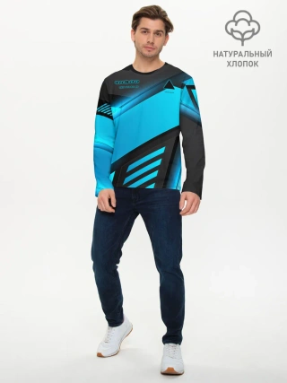 Мужской лонгслив базовый / Detroit RK900