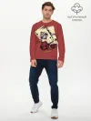 Мужской лонгслив базовый / Карты One Piece