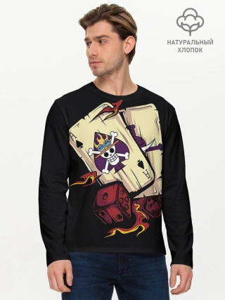Мужской лонгслив базовый / Большой куш карты