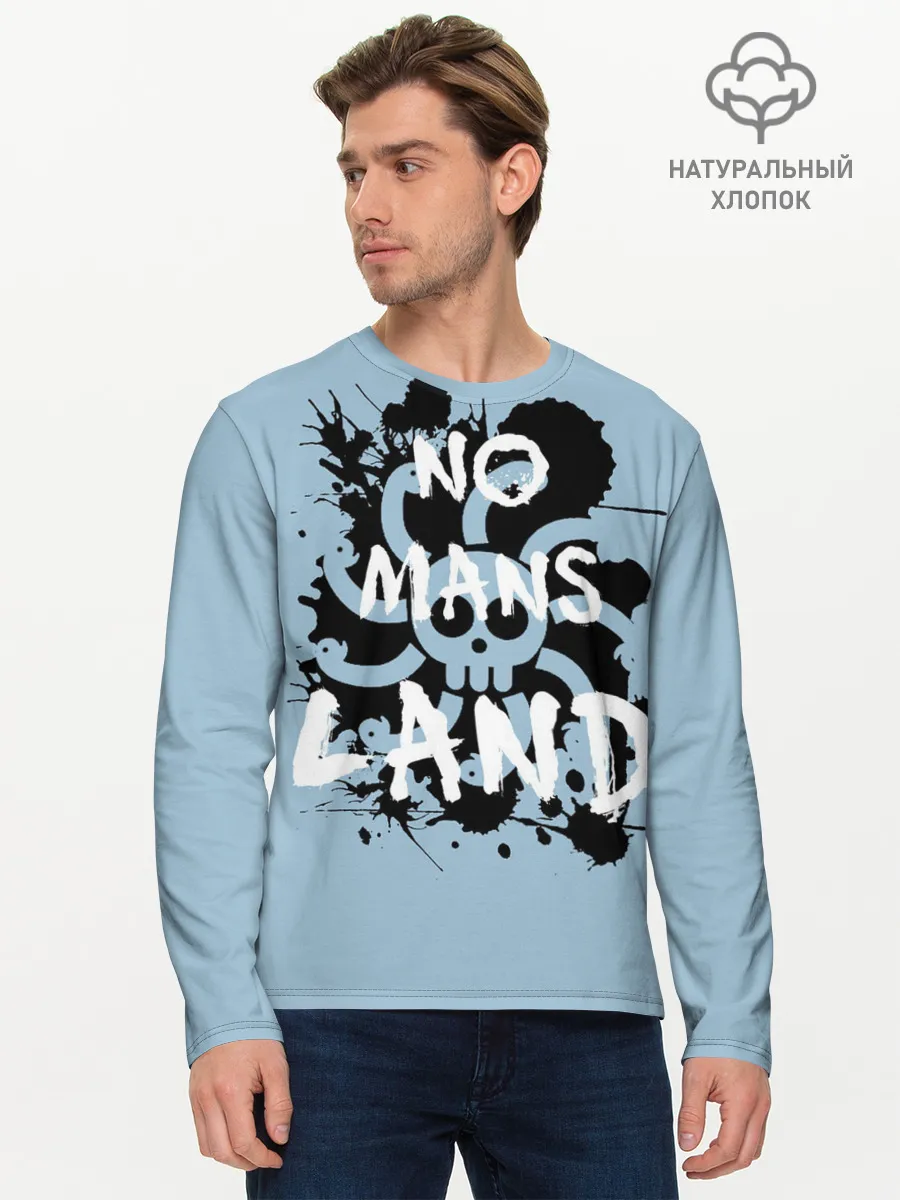Мужской лонгслив базовый / One Piece No Mans Land