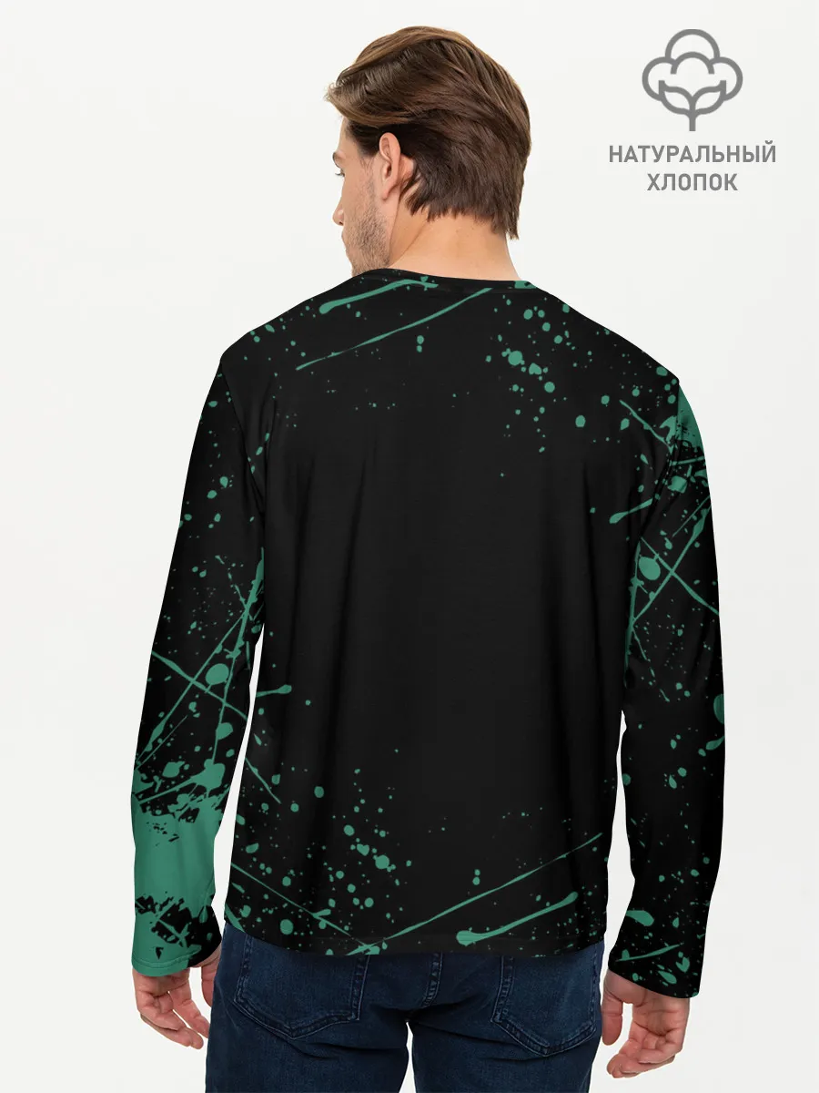 Мужской лонгслив базовый / Персонажи Demon Slayer