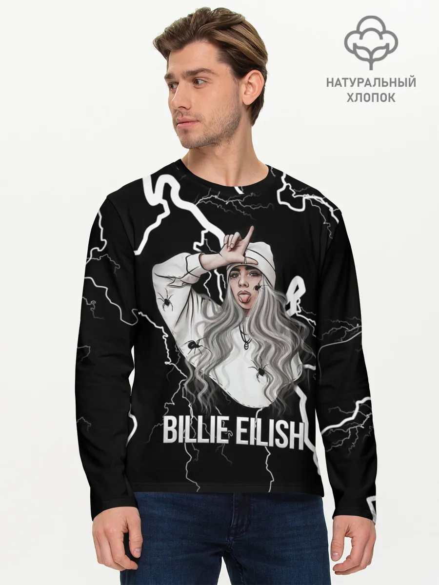 Мужской лонгслив базовый / BILLIE EILISH