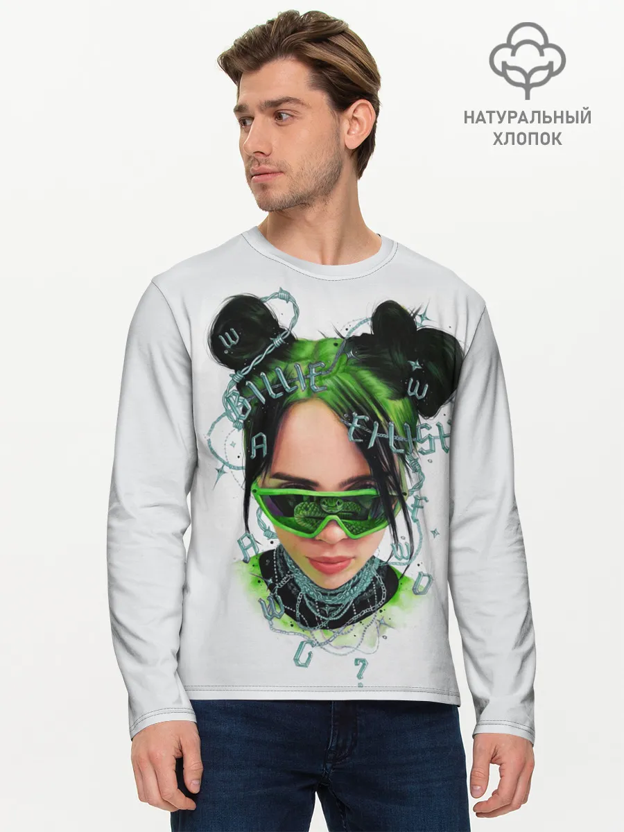 Мужской лонгслив базовый / BILLIE EILISH
