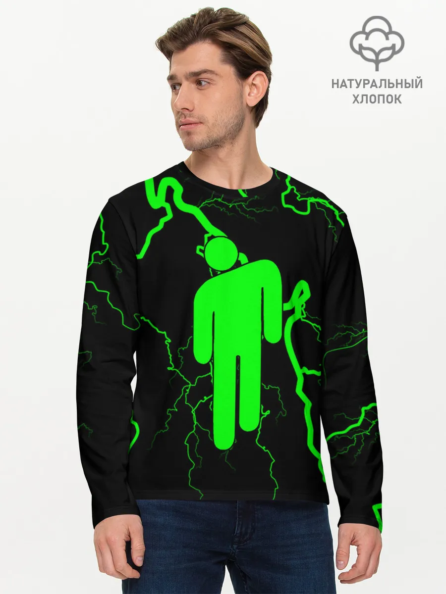 Мужской лонгслив базовый / BILLIE EILISH