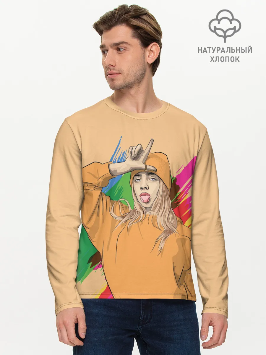 Мужской лонгслив базовый / BILLIE EILISH