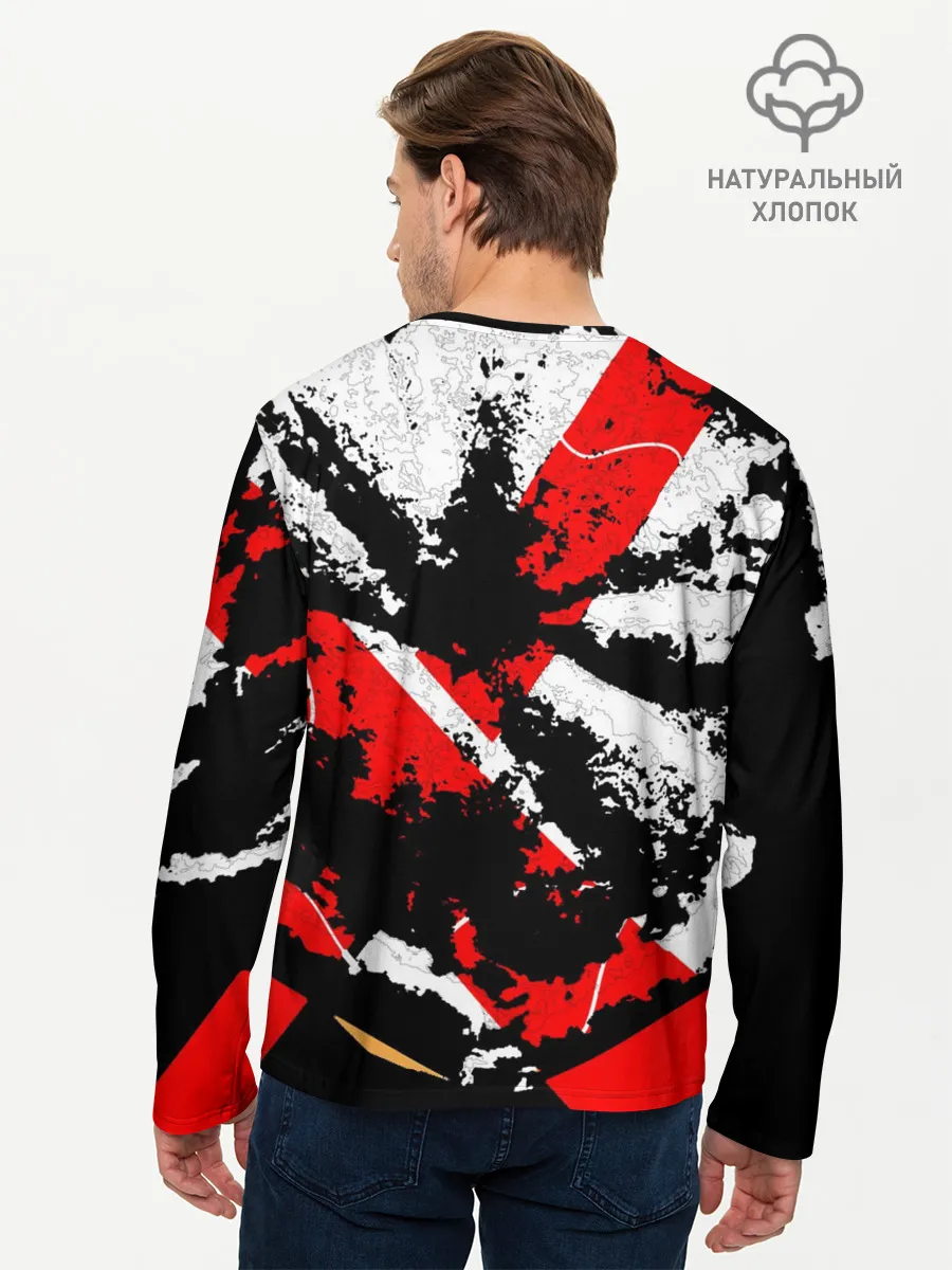 Мужской лонгслив базовый / DARK SIDE1.0