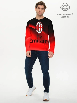 Мужской лонгслив базовый / Милан