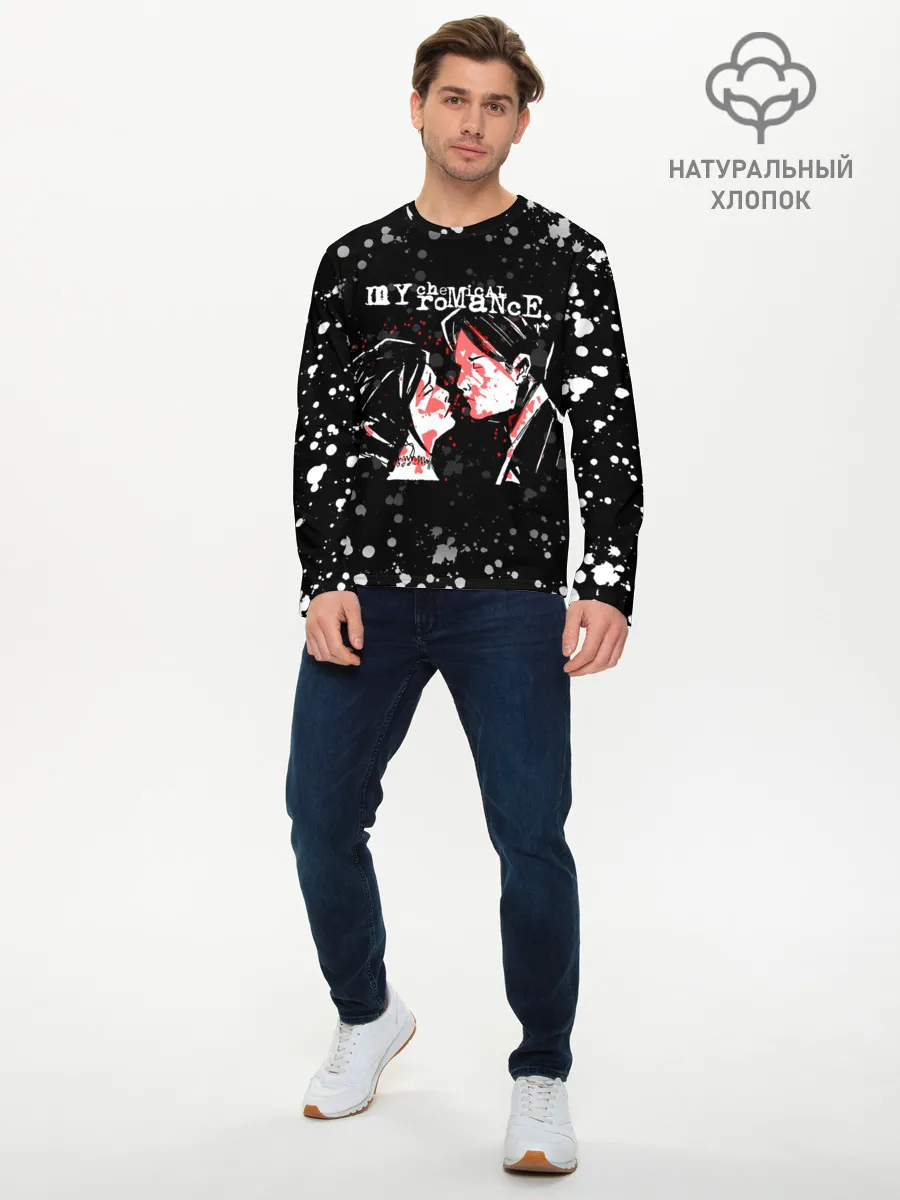 Мужской лонгслив базовый / My Chemical Romance