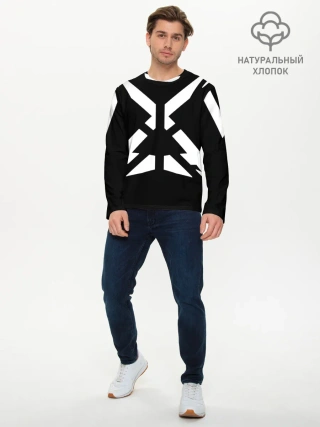 Мужской лонгслив базовый / MOZA