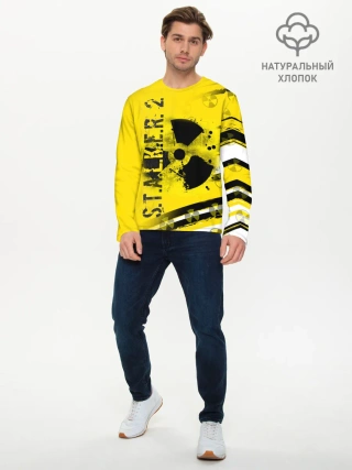 Мужской лонгслив базовый / S.T.A.L.K.E.R