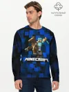 Мужской лонгслив базовый / Minecraft / Майнкрафт