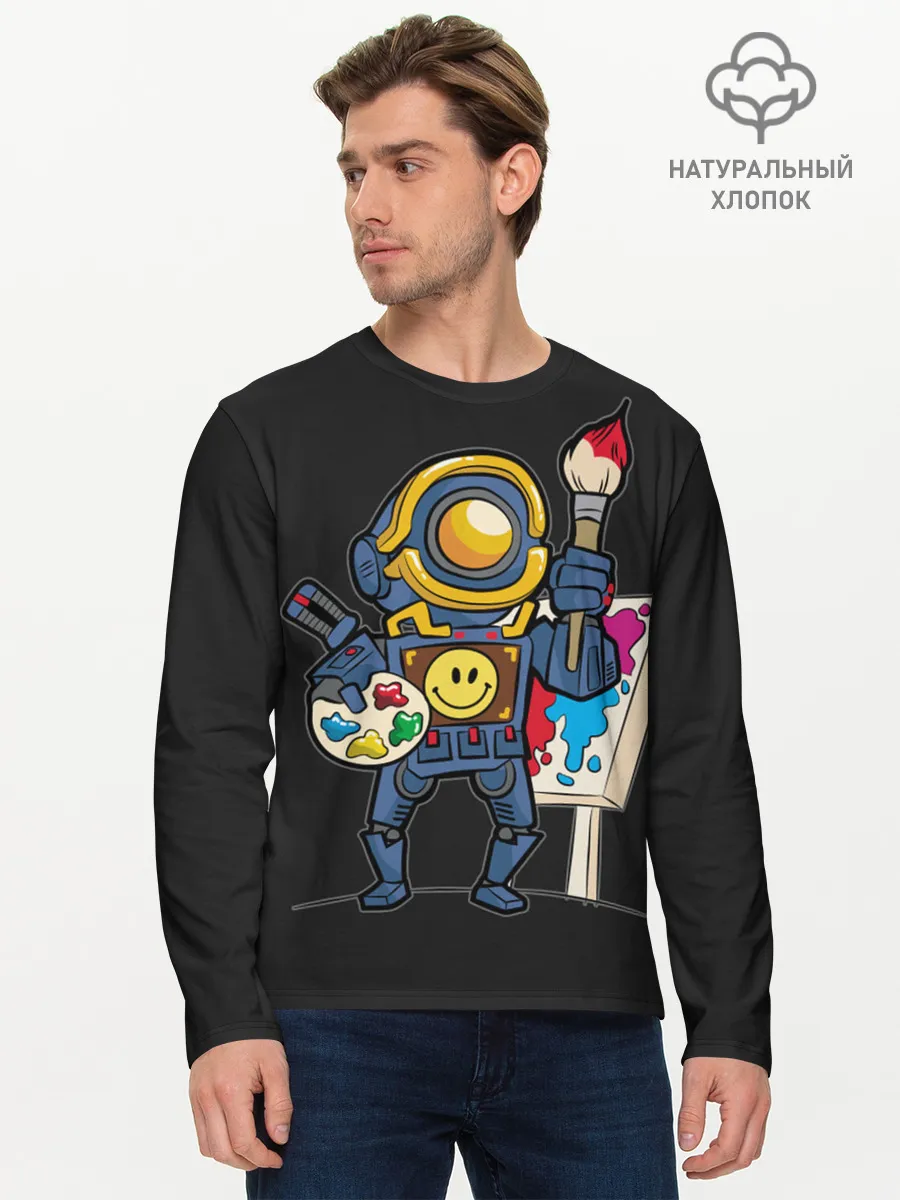 Мужской лонгслив базовый / Apex Legends