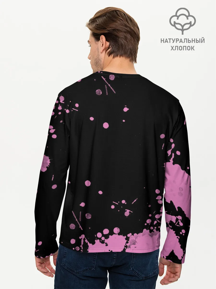 Мужской лонгслив базовый / Кис - Кис