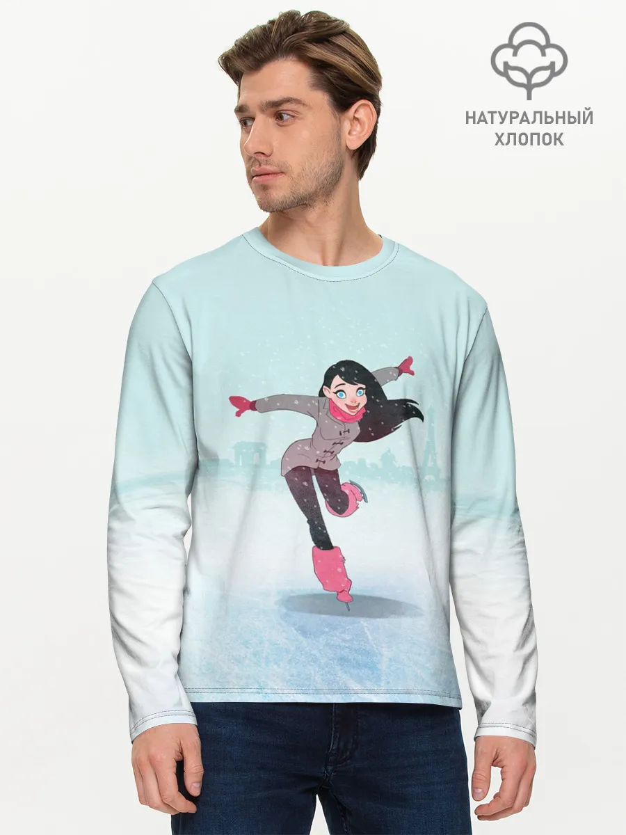 Мужской лонгслив базовый / Фигурное катание