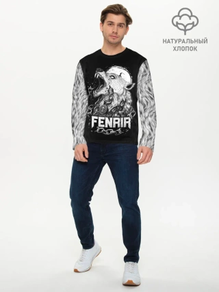 Мужской лонгслив базовый / Fenrir