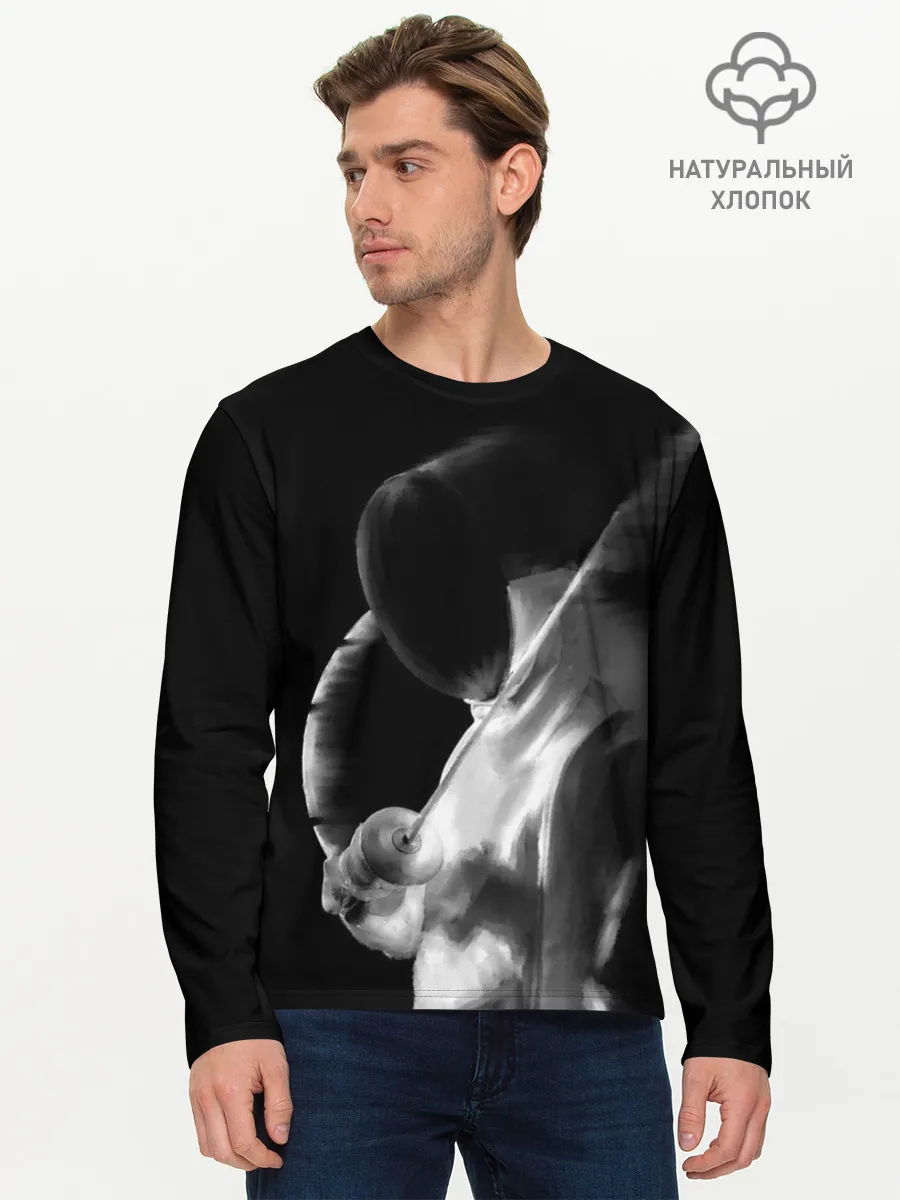 Мужской лонгслив базовый / Fencer