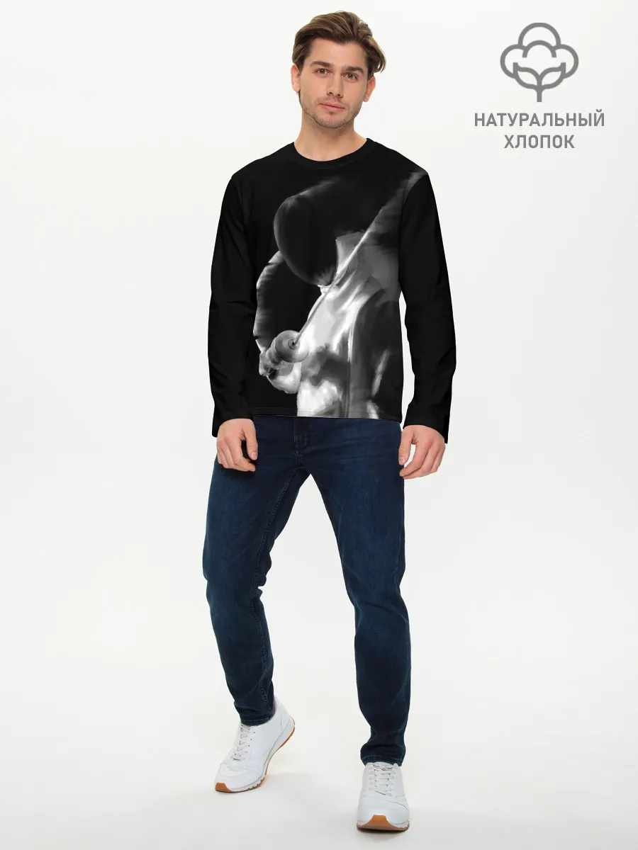 Мужской лонгслив базовый / Fencer