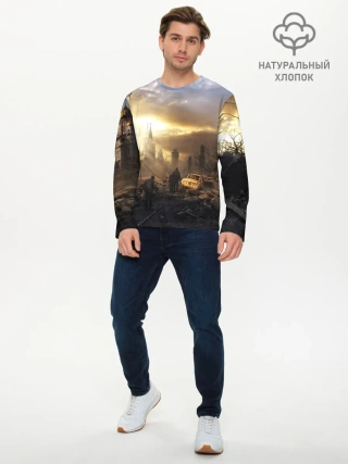 Мужской лонгслив базовый / Сталкер