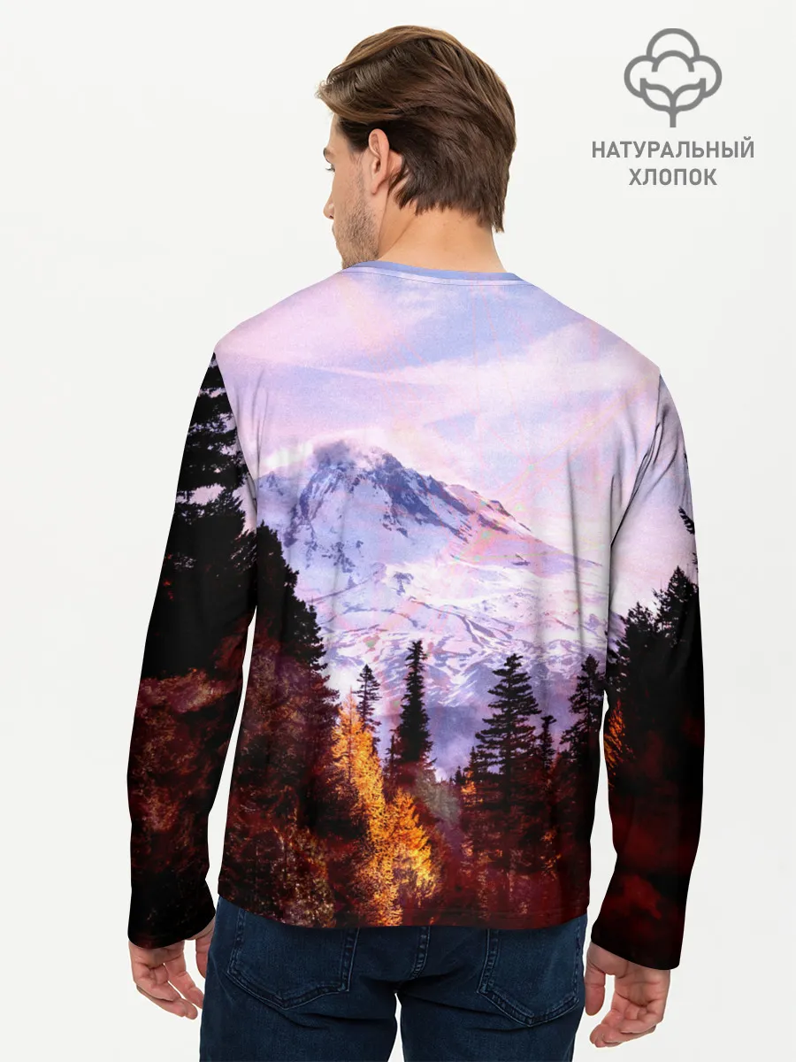 Мужской лонгслив базовый / Из России с любовью